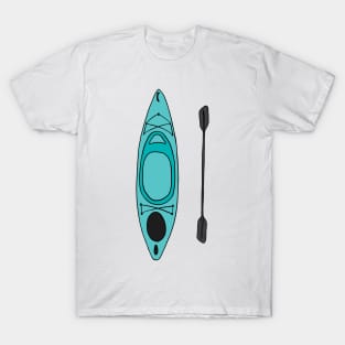 Kayak and Paddle Set T-Shirt